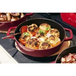 Staub Sautepande Chistera 24 Cm, Støbejern -Køkkenudstyr Butik 000011341