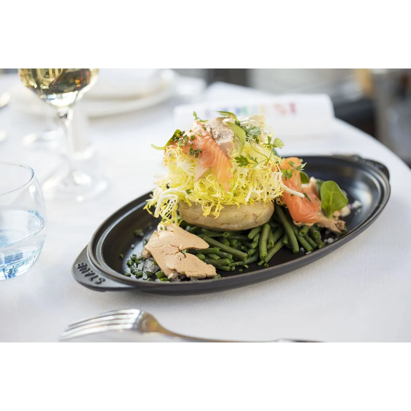 Staub Ovnfad Med Låg 31 Cm, Støbejern 2 Staub Ovnfad Med Låg 31 Cm, Støbejern - Billede 2