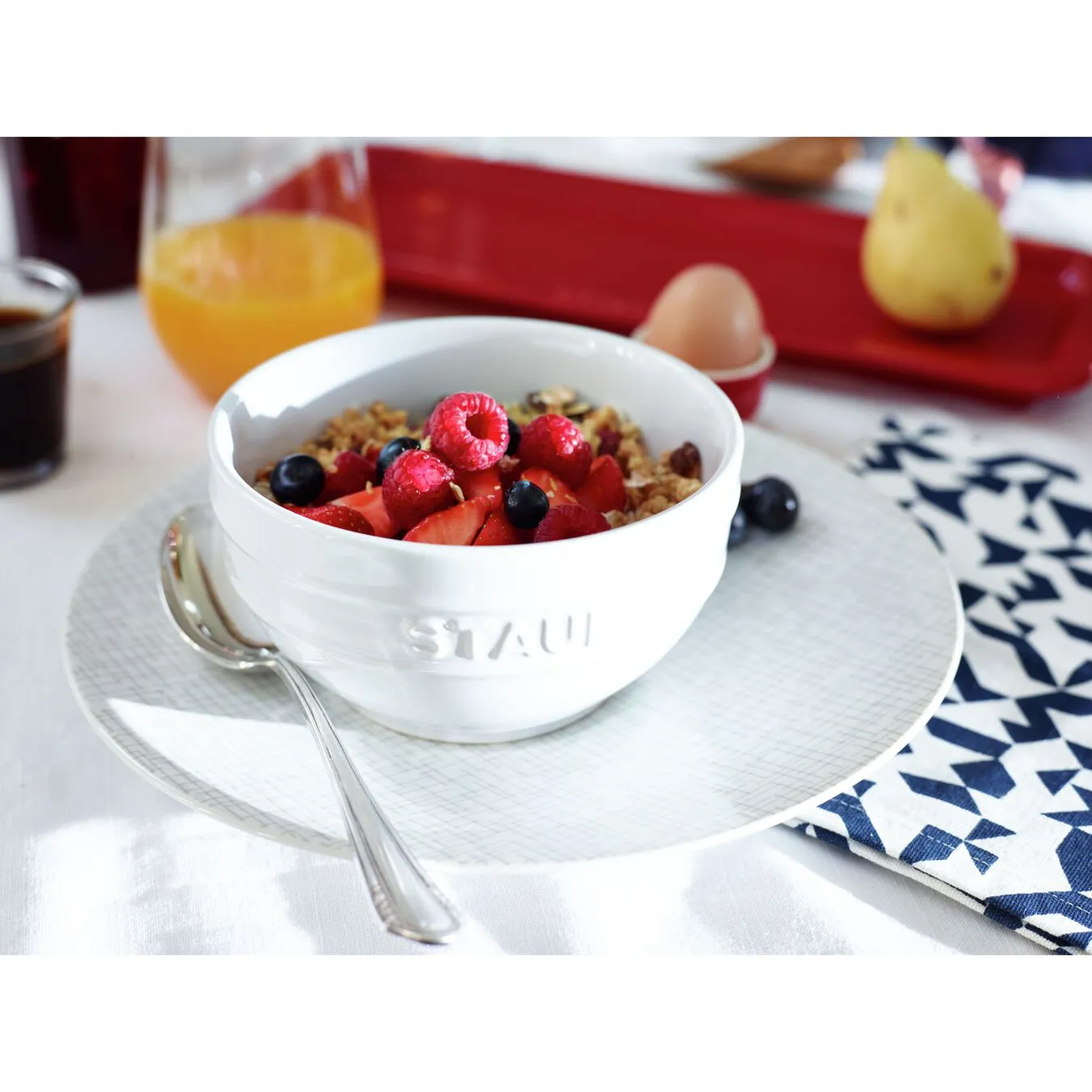 Staub Skål 12 Cm, Keramisk, Ren Hvid 3 Staub Skål 12 Cm, Keramisk, Ren Hvid - Billede 3