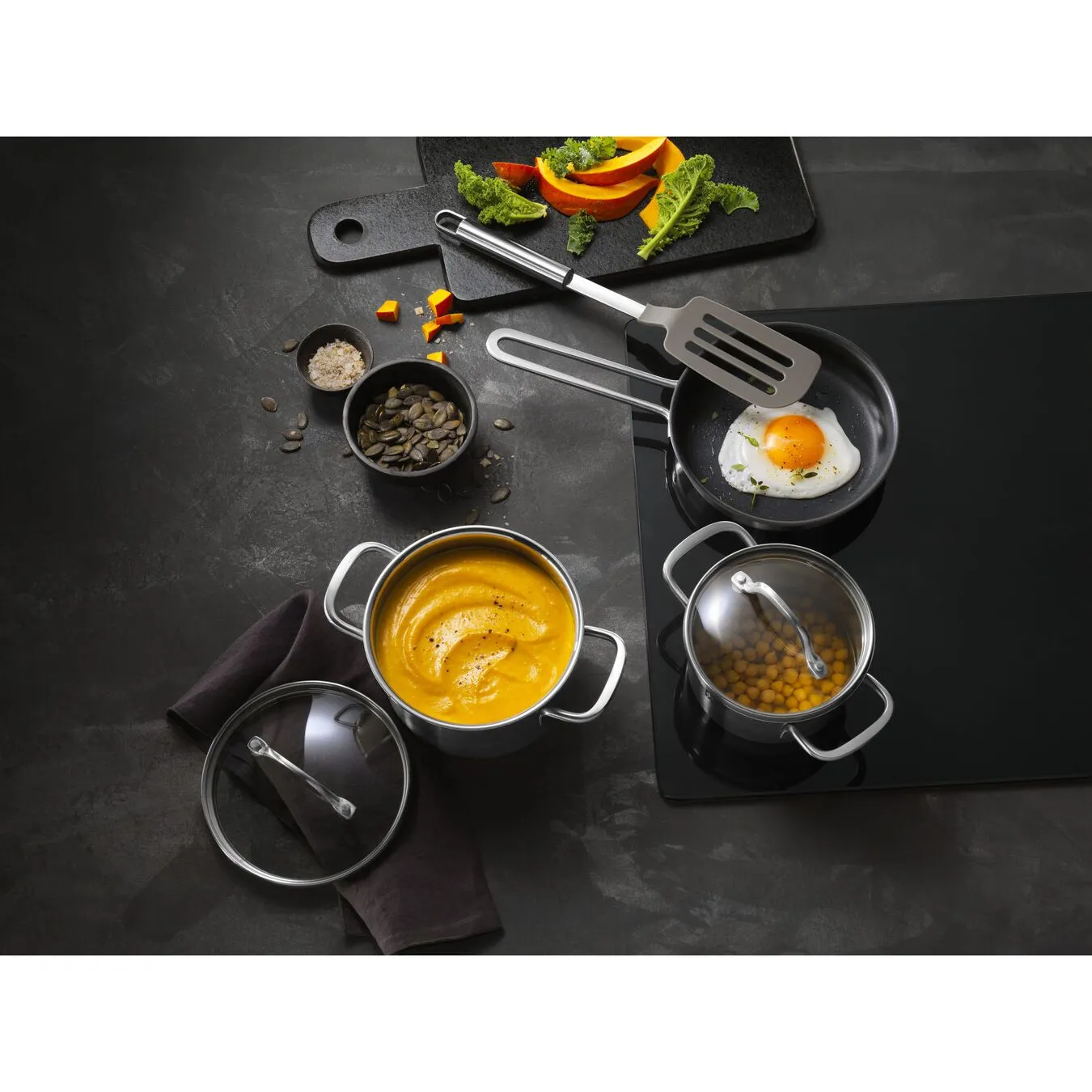 Zwilling Stegepande 16 Cm, 18/10 Rustfrit Stål, Sølv 3 Zwilling Stegepande 16 Cm, 18/10 Rustfrit Stål, Sølv - Billede 3