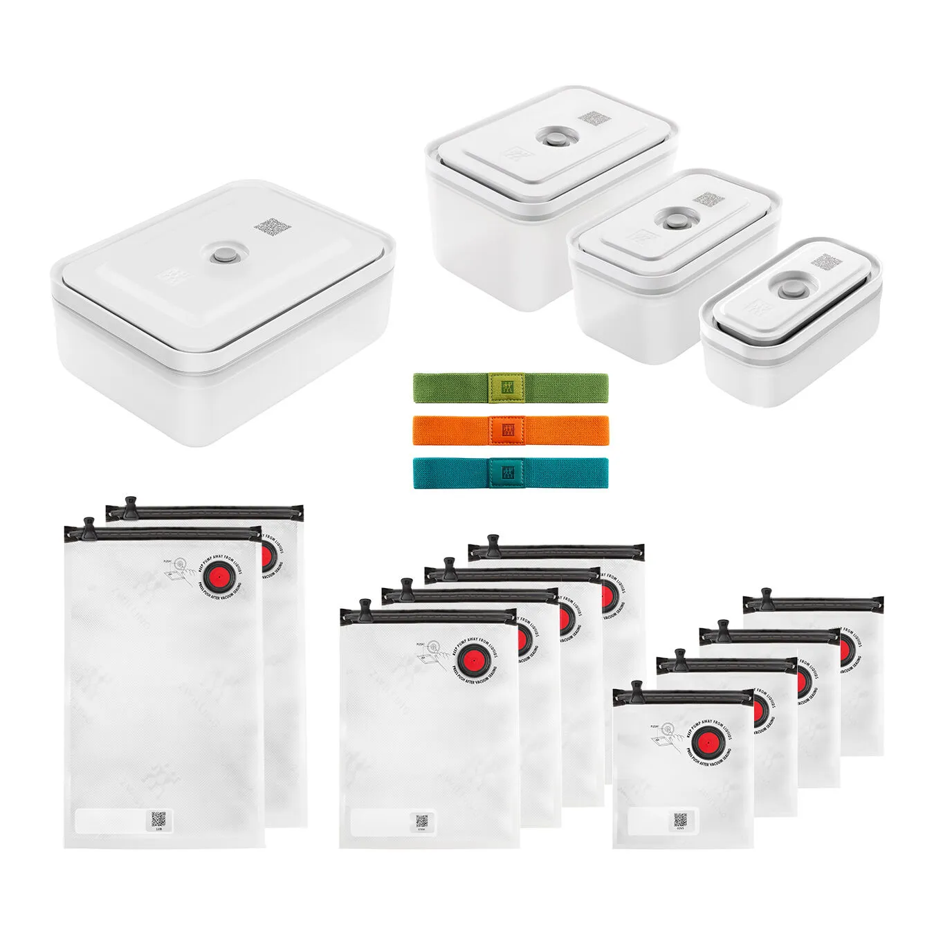 Zwilling Vakuumtilbehørssæt, Plast 1 Zwilling Vakuumtilbehørssæt, Plast