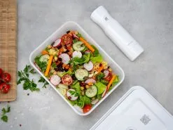 Zwilling VAKUUM BEHOLDERSÆT, 2 X STORE, GLAS / PLAST -Køkkenudstyr Butik 00225 SET EU 2