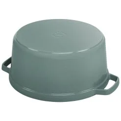 Staub Cocotte 28 Cm, Rund, Eukalyptus, Støbejern -Køkkenudstyr Butik 1023970 8