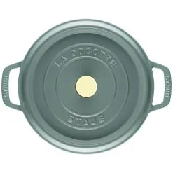 Staub Cocotte 24 Cm, Rund, Eukalyptus, Støbejern 9 Staub Cocotte 24 Cm, Rund, Eukalyptus, Støbejern -Køkkenudstyr Butik 1025323 4
