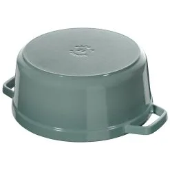 Staub Cocotte 24 Cm, Rund, Eukalyptus, Støbejern 10 Staub Cocotte 24 Cm, Rund, Eukalyptus, Støbejern -Køkkenudstyr Butik 1025323 5