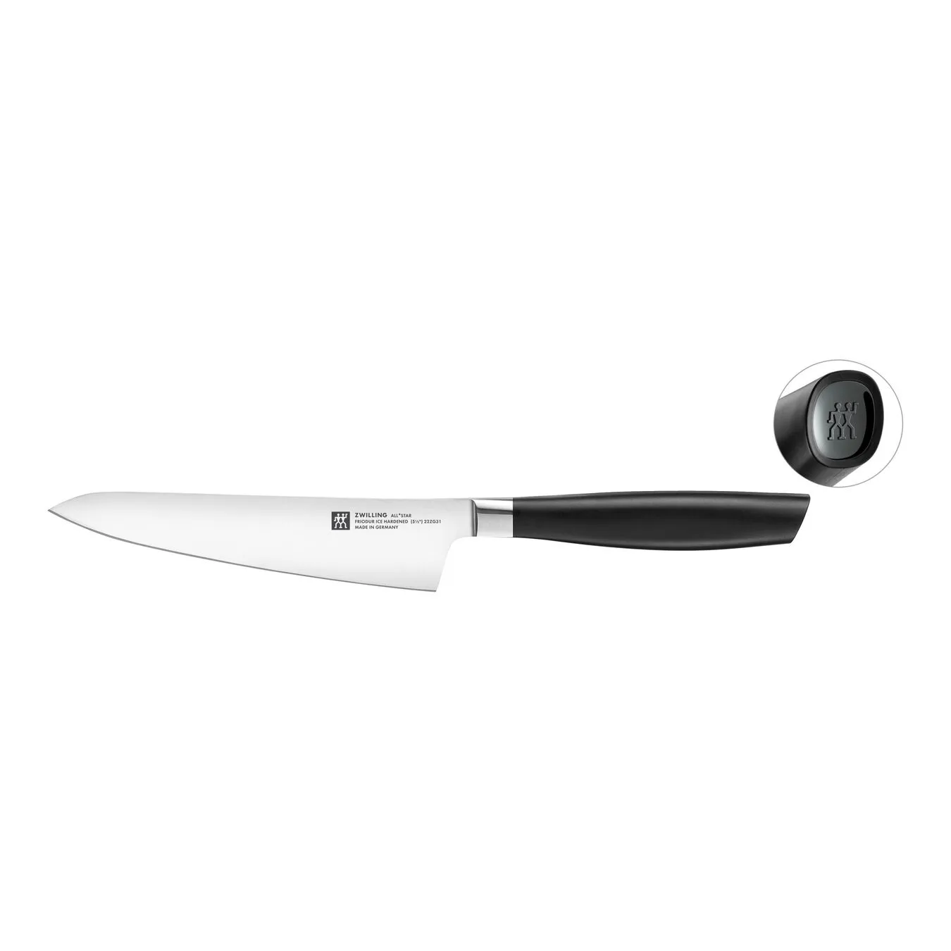 Zwilling Kompakt Kokkekniv 14 Cm, Sort 1 Zwilling Kompakt Kokkekniv 14 Cm, Sort