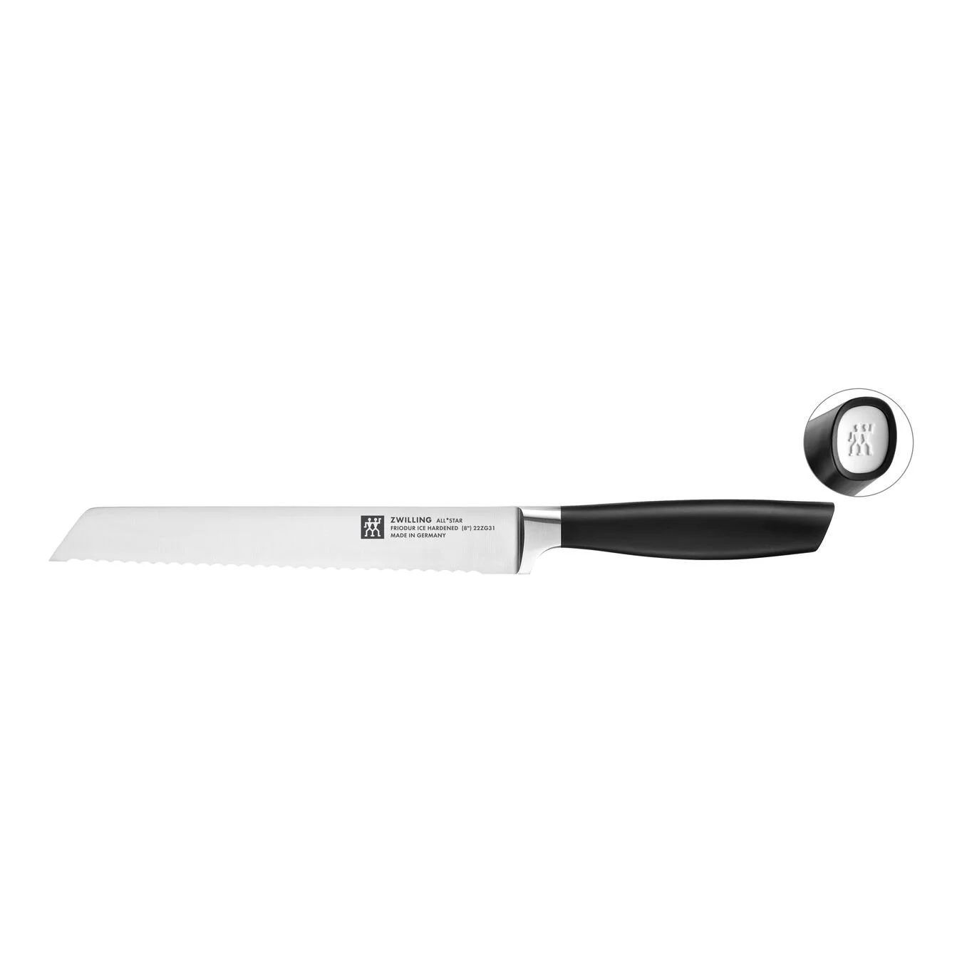 Zwilling Brødkniv 20 Cm, Hvid 1 Zwilling Brødkniv 20 Cm, Hvid