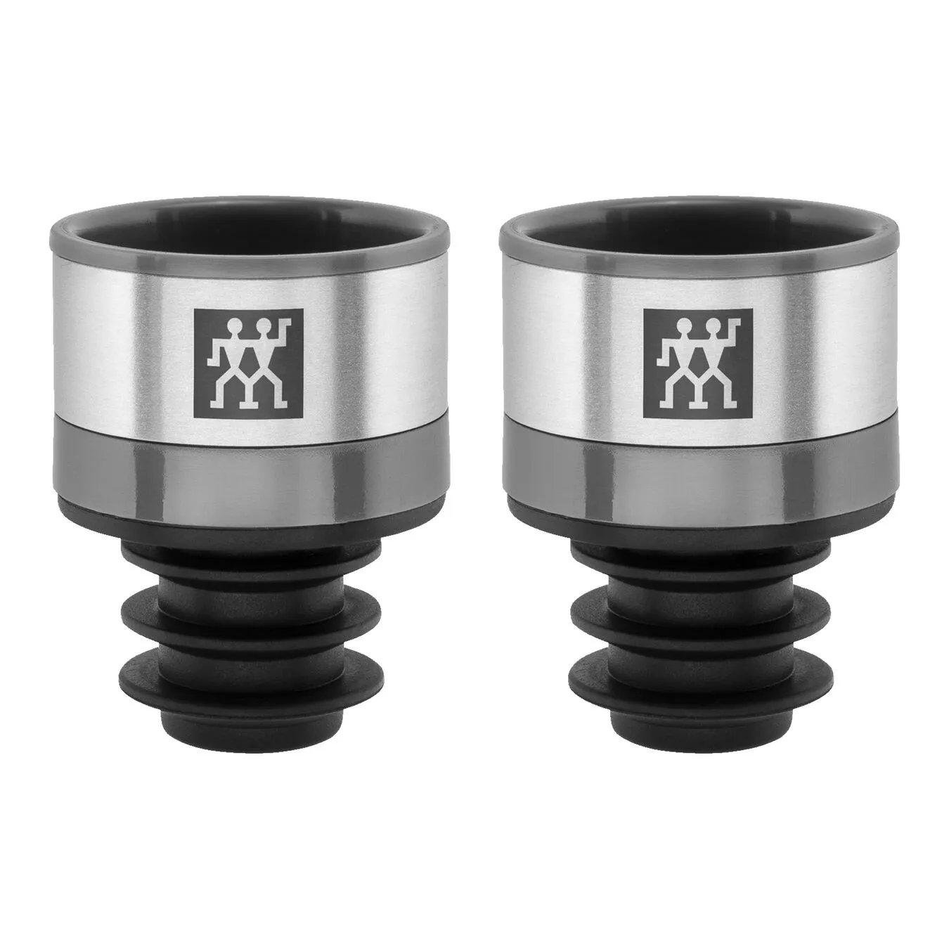 Zwilling Vakuum Vintilbehørssæt, 2-dele, Grå 1 Zwilling Vakuum Vintilbehørssæt, 2-dele, Grå