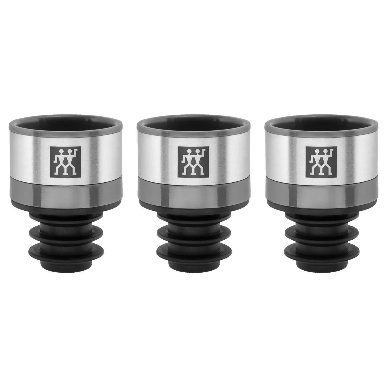 Zwilling Vakuum Vintilbehørssæt, 3-dele, Grå 1 Zwilling Vakuum Vintilbehørssæt, 3-dele, Grå