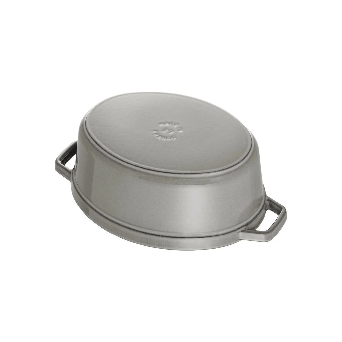 Staub Cocotte 15 Cm, Oval, Grafitgrå, Støbejern 5 Staub Cocotte 15 Cm, Oval, Grafitgrå, Støbejern - Billede 5