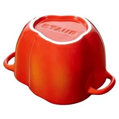 Staub Cocotte 11 Cm, Peber, Orange-Rød, Keramisk -Køkkenudstyr Butik 40500 325 0 6