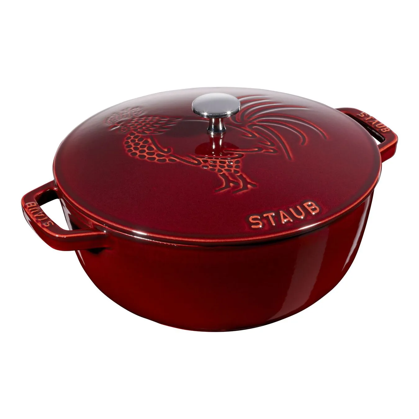 Staub Braisergryde 24 Cm, Støbejern 1 Staub Braisergryde 24 Cm, Støbejern