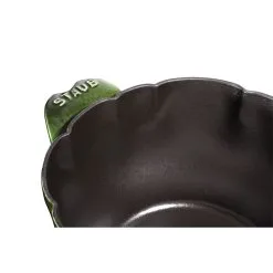 Staub Cocotte 22 Cm, Artiskok, Basilikum-Grøn, Støbejern -Køkkenudstyr Butik 40501 094 0 4