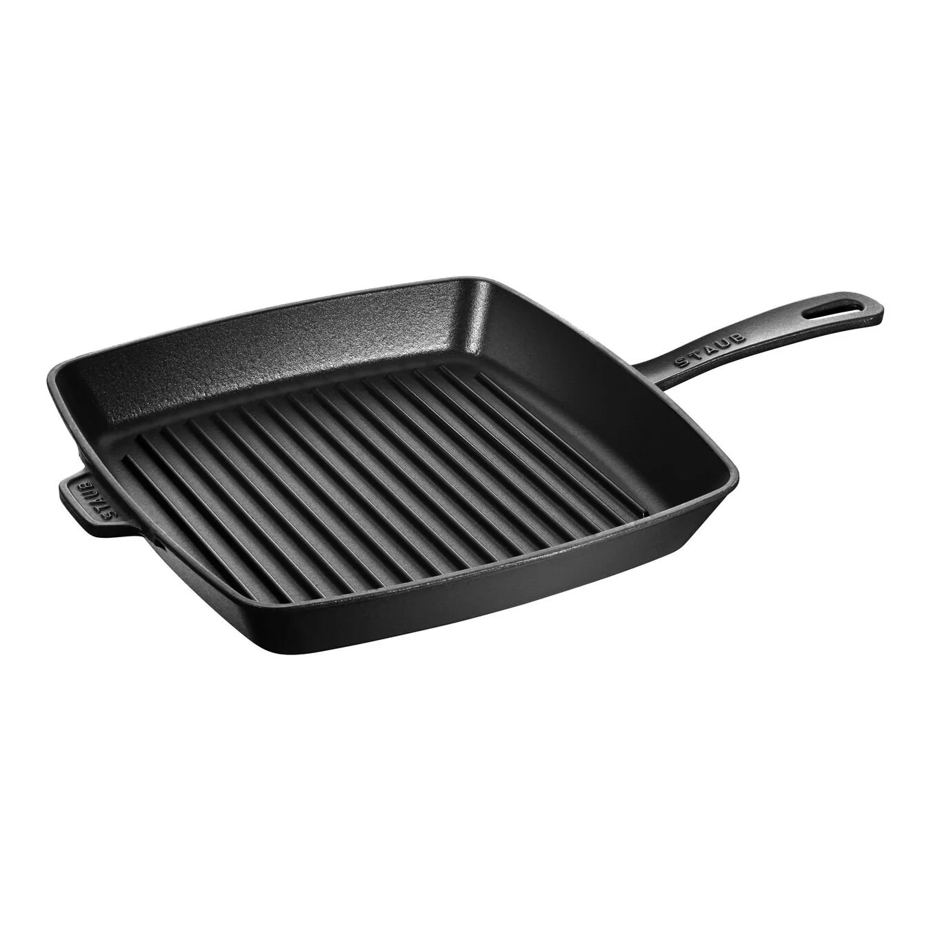 Staub Amerikansk Grill 30 Cm, Støbejern, Sort 1 Staub Amerikansk Grill 30 Cm, Støbejern, Sort