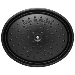 Staub Cocotte 31 Cm, Oval, White Truffle, Støbejern 11 Staub Cocotte 31 Cm, Oval, White Truffle, Støbejern -Køkkenudstyr Butik 40501416 6