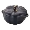 Staub Cocotte 15 Cm, Græskar, Sort, Keramisk