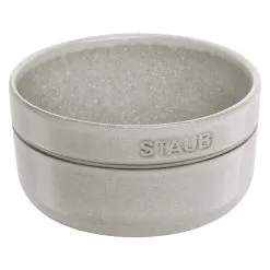 Staub Skål 12 Cm, Keramisk, White Truffle