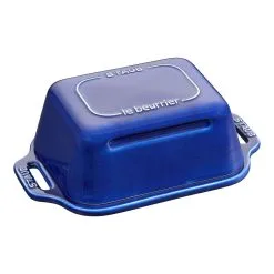 Staub Smørfad , Keramisk, Mørk-Blå