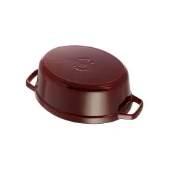 Staub Cocotte 33 Cm, Oval, Grenadine, Støbejern -Køkkenudstyr Butik 40509 364 0 6