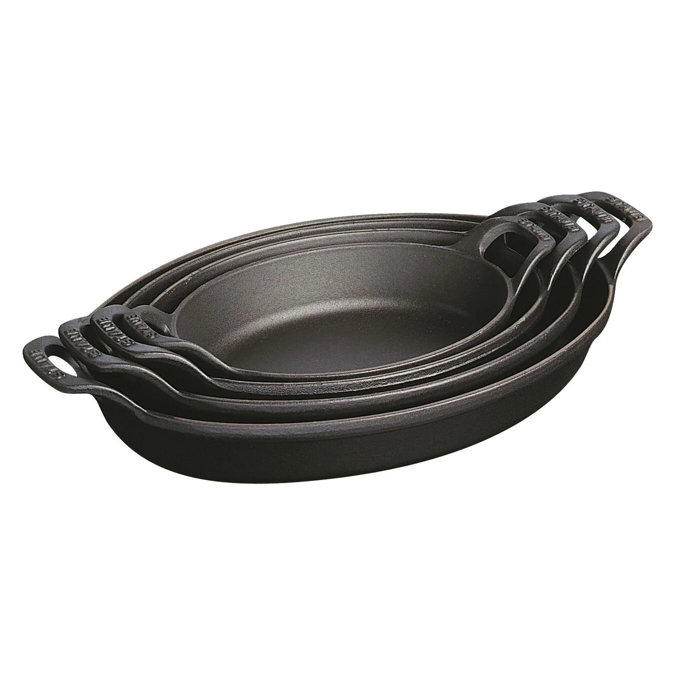 Staub Ovnfad 28 Cm, Støbejern 3 Staub Ovnfad 28 Cm, Støbejern - Billede 3