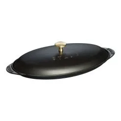Staub Ovnfad Med Låg 31 Cm, Støbejern