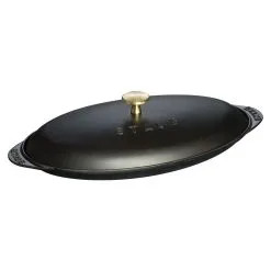 Staub Ovnfad Med Låg 31 Cm, Støbejern 11 Staub Ovnfad Med Låg 31 Cm, Støbejern -Køkkenudstyr Butik 40509 400 0 3