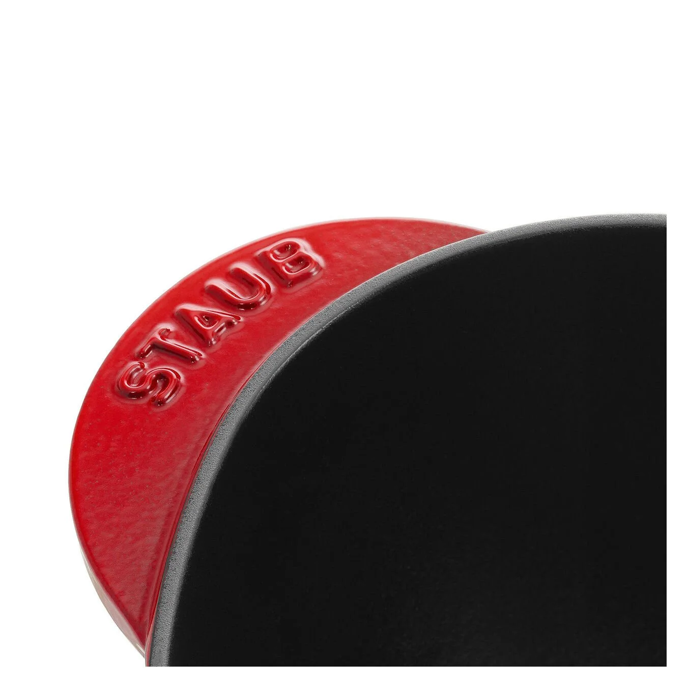 Staub Cocotte 20 Cm, Hjerte, Kirsebærrød, Støbejern 4 Staub Cocotte 20 Cm, Hjerte, Kirsebærrød, Støbejern - Billede 4