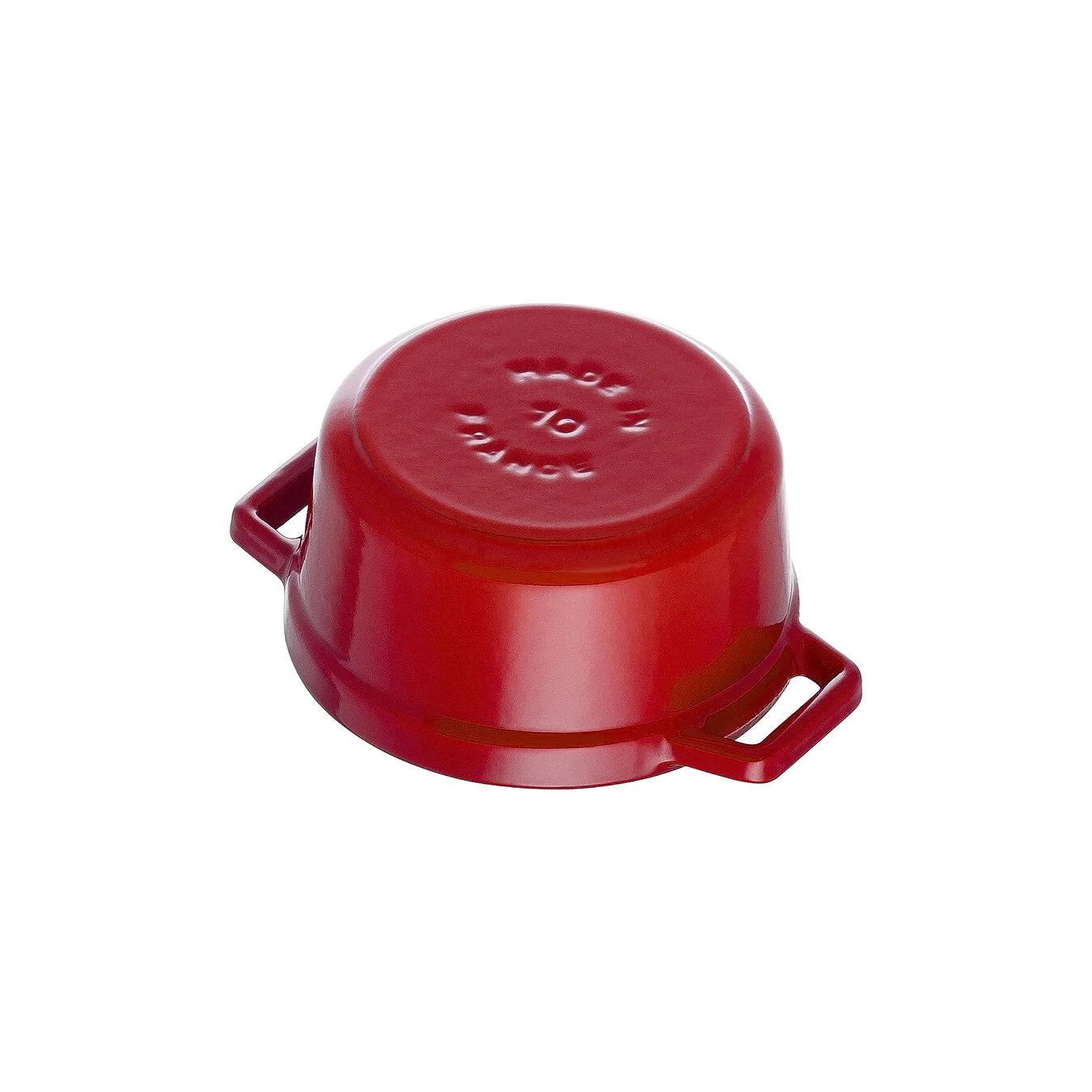 Staub Mini Cocotte 10 Cm, Rund, Kirsebærrød, Støbejern 4 Staub Mini Cocotte 10 Cm, Rund, Kirsebærrød, Støbejern - Billede 4