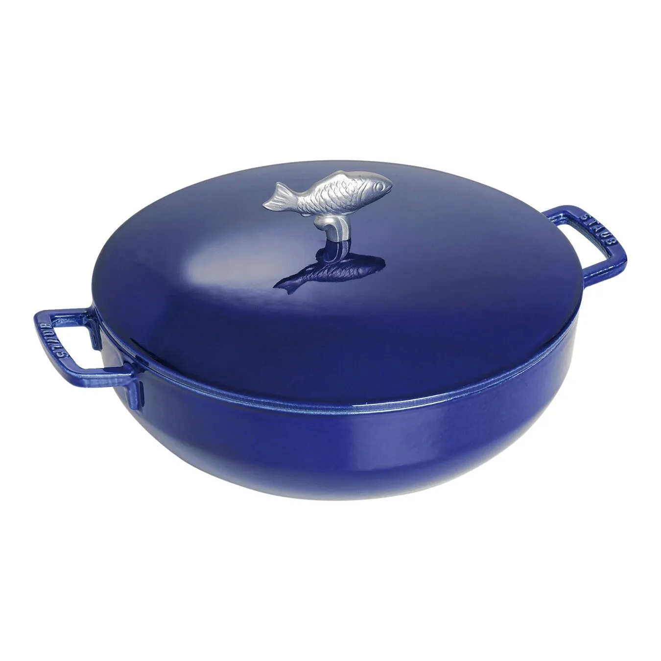 Staub Bouillabaisse Gryde 28 Cm, Støbejern 1 Staub Bouillabaisse Gryde 28 Cm, Støbejern