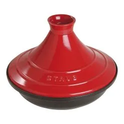 Staub Tajine 28 Cm, Støbejern, Kirsebærrød