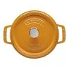 Staub Cocotte 26 Cm, Rund, Sennep, Støbejern