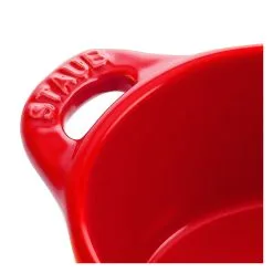 Staub Mini Cocotte 10 Cm, Rund, Kirsebærrød, Keramisk -Køkkenudstyr Butik 40510 785 0 4