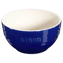 Staub Skål 17 Cm, Keramisk, Mørk-Blå