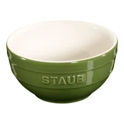 Staub Skål 12 Cm, Keramisk, Basilikum-Grøn