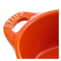 Staub Mini Cocotte 10 Cm, Rund, Orange, Keramisk -Køkkenudstyr Butik 40511 085 0 4