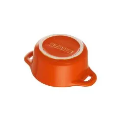 Staub Mini Cocotte 10 Cm, Rund, Orange, Keramisk -Køkkenudstyr Butik 40511 085 0 5