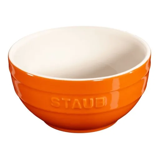 Staub Skål 12 Cm, Keramisk, Orange -Køkkenudstyr Butik 40511 127 0 1