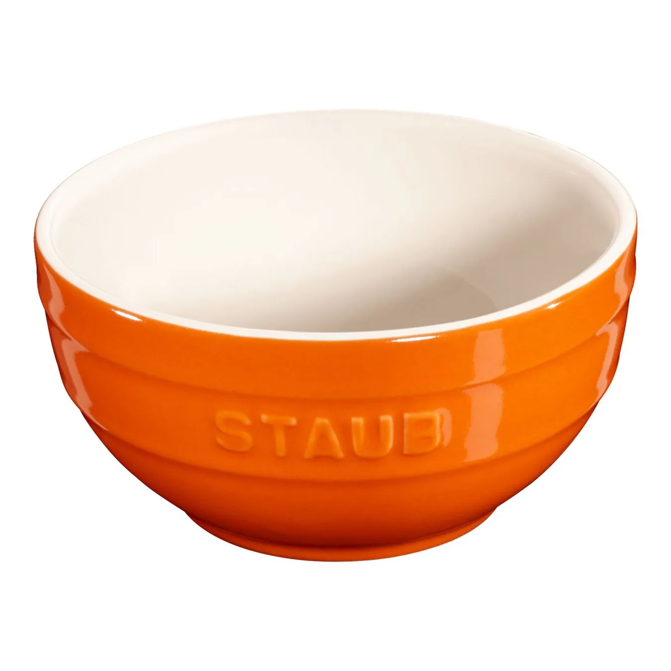 Staub Skål 12 Cm, Keramisk, Orange 1 Staub Skål 12 Cm, Keramisk, Orange