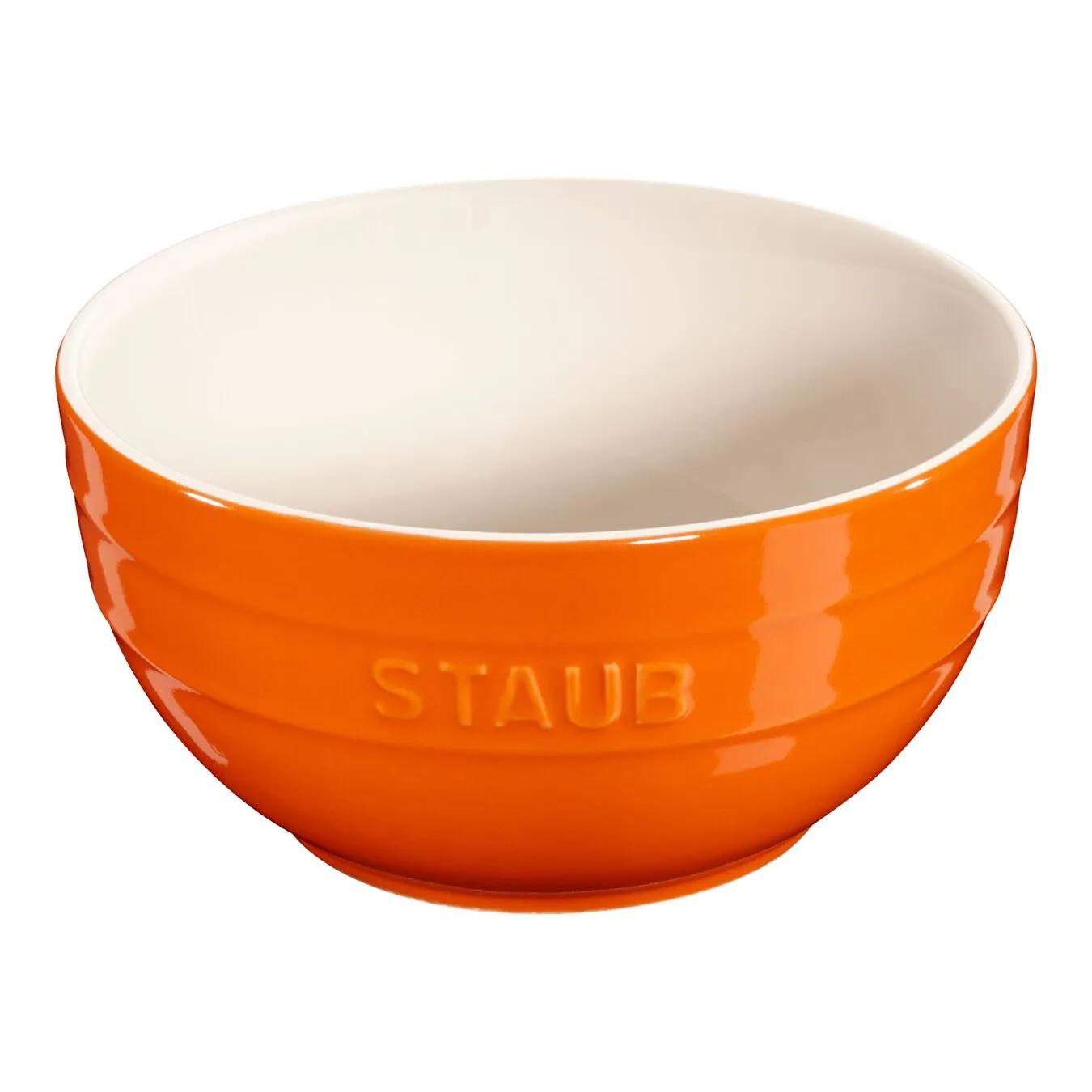 Staub Skål 17 Cm, Keramisk, Orange 1 Staub Skål 17 Cm, Keramisk, Orange