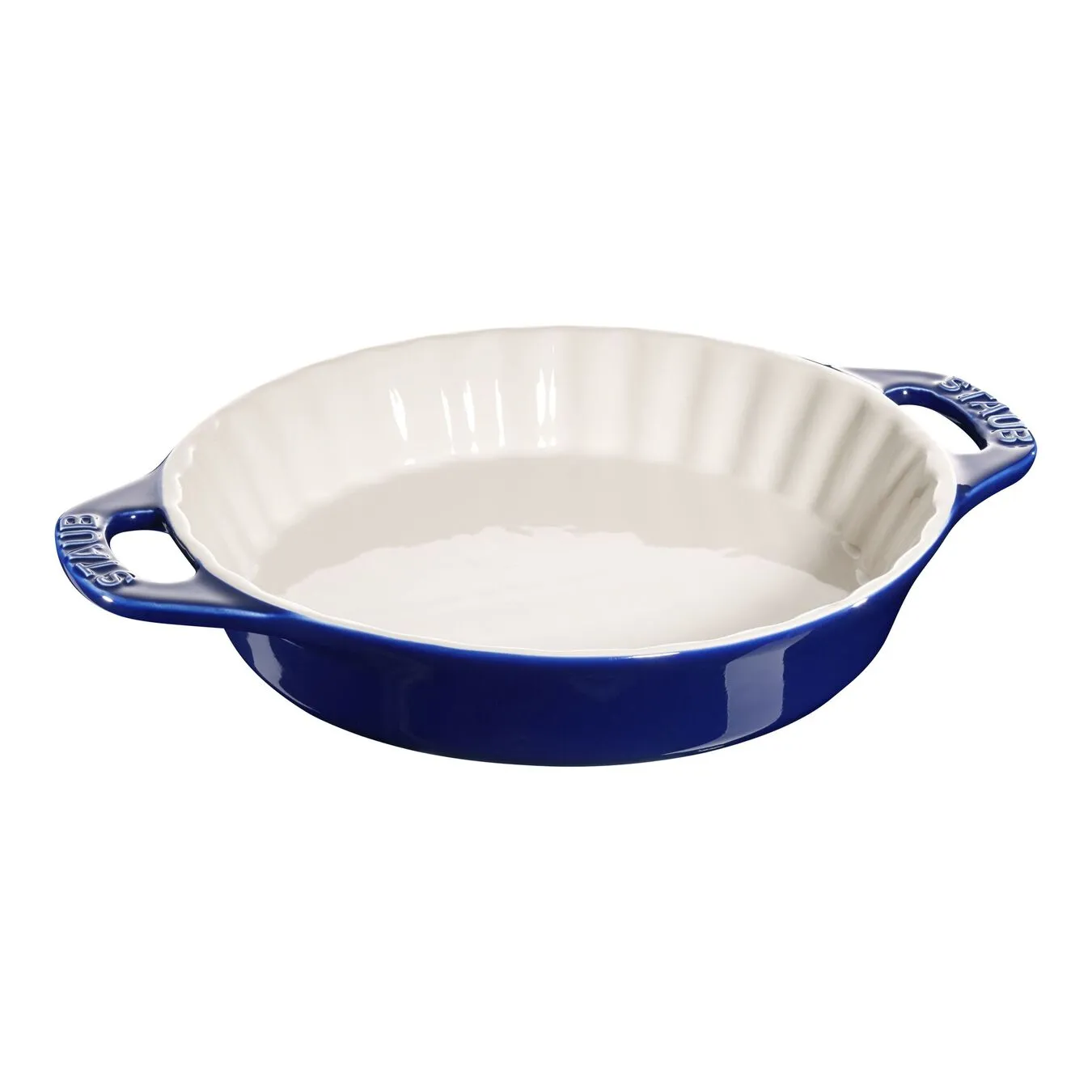 Staub Tærtefad 24 Cm, Keramisk 1 Staub Tærtefad 24 Cm, Keramisk
