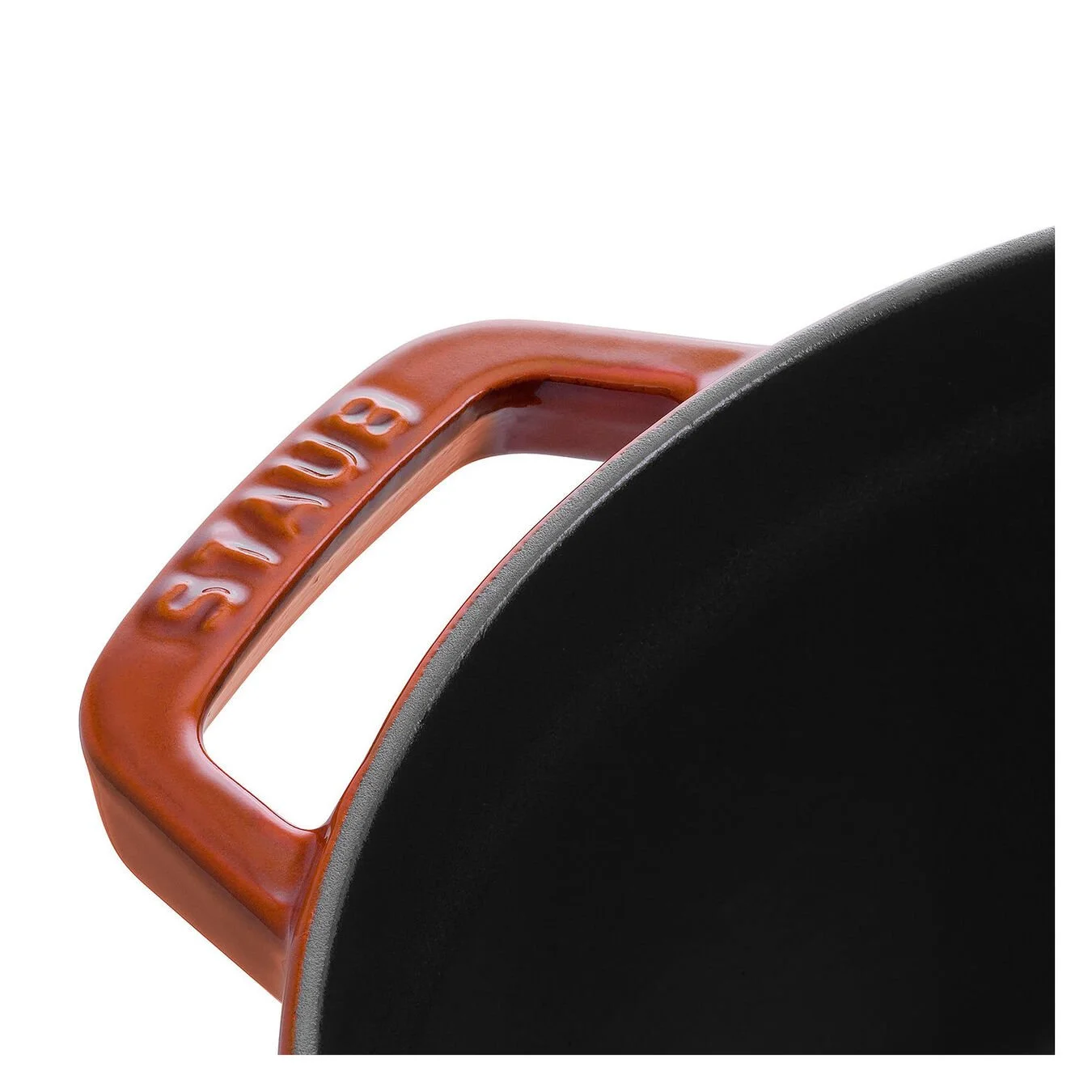 Staub Cocotte 28 Cm, Rund, Kanel, Støbejern 4 Staub Cocotte 28 Cm, Rund, Kanel, Støbejern - Billede 4