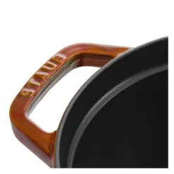Staub Cocotte 29 Cm, Oval, Kanel, Støbejern -Køkkenudstyr Butik 40511 299 0 3