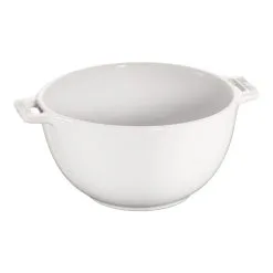 Staub Skål 18 Cm, Keramisk, Ren Hvid