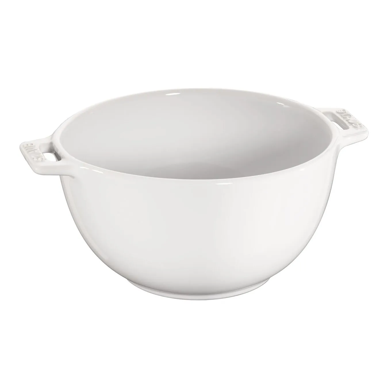 Staub Skål 18 Cm, Keramisk, Ren Hvid 1 Staub Skål 18 Cm, Keramisk, Ren Hvid