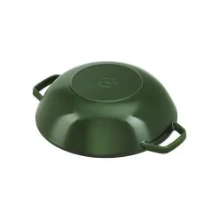 Staub Wok Med Glaslåg 30 Cm, Støbejern -Køkkenudstyr Butik 40511 465 0 5
