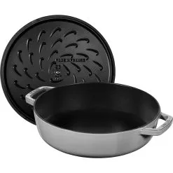 Staub Sautepande Chistera 24 Cm, Støbejern -Køkkenudstyr Butik 40511 471 0 3