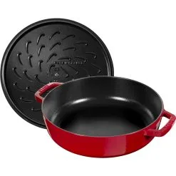 Staub Sautepande Chistera 28 Cm, Støbejern -Køkkenudstyr Butik 40511 474 0 2 1