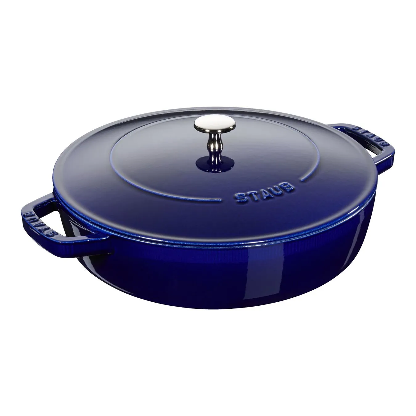 Staub Sautepande Chistera 24 Cm, Støbejern 1 Staub Sautepande Chistera 24 Cm, Støbejern