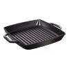 Staub Grillpande 28 X 28 Cm, Støbejern, Sort