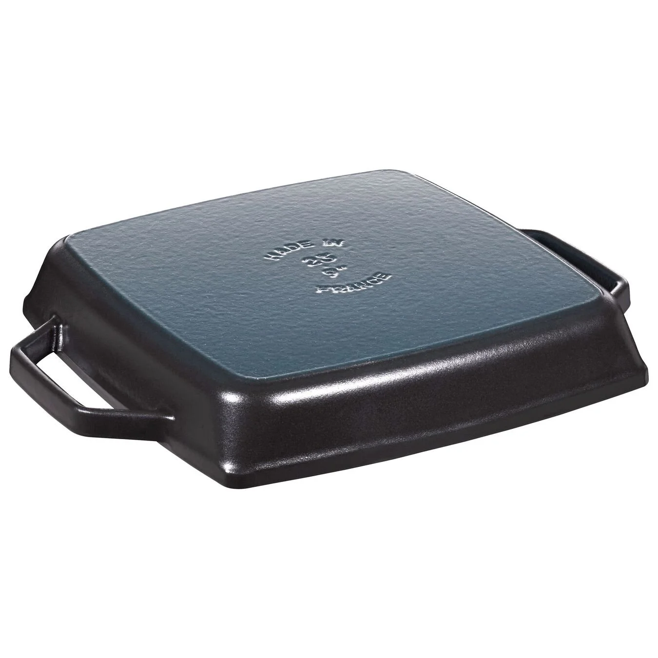 Staub Grillpande 23 X 23 Cm, Støbejern, Sort 2 Staub Grillpande 23 X 23 Cm, Støbejern, Sort - Billede 2